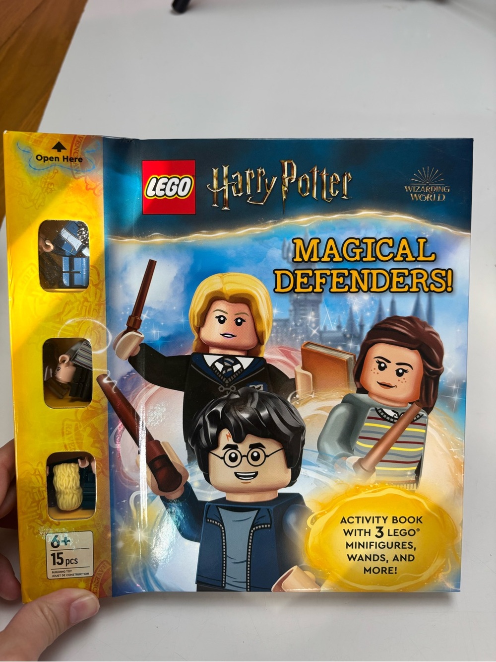 LEGO Harry Potter Magical Defenders! Activity Book with minifigures